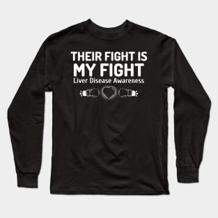 Liver Disease Awareness Long Sleeve T-Shirt